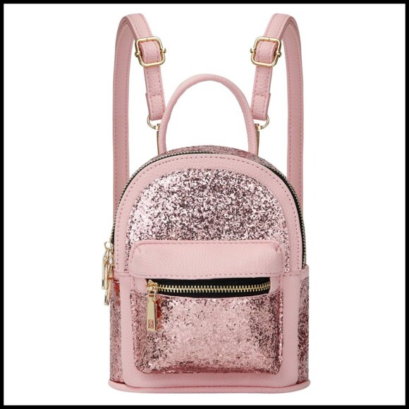 PU Leather Mini Backpack Convertible Crossbody Chic Y2K Travel Daypack main image 6